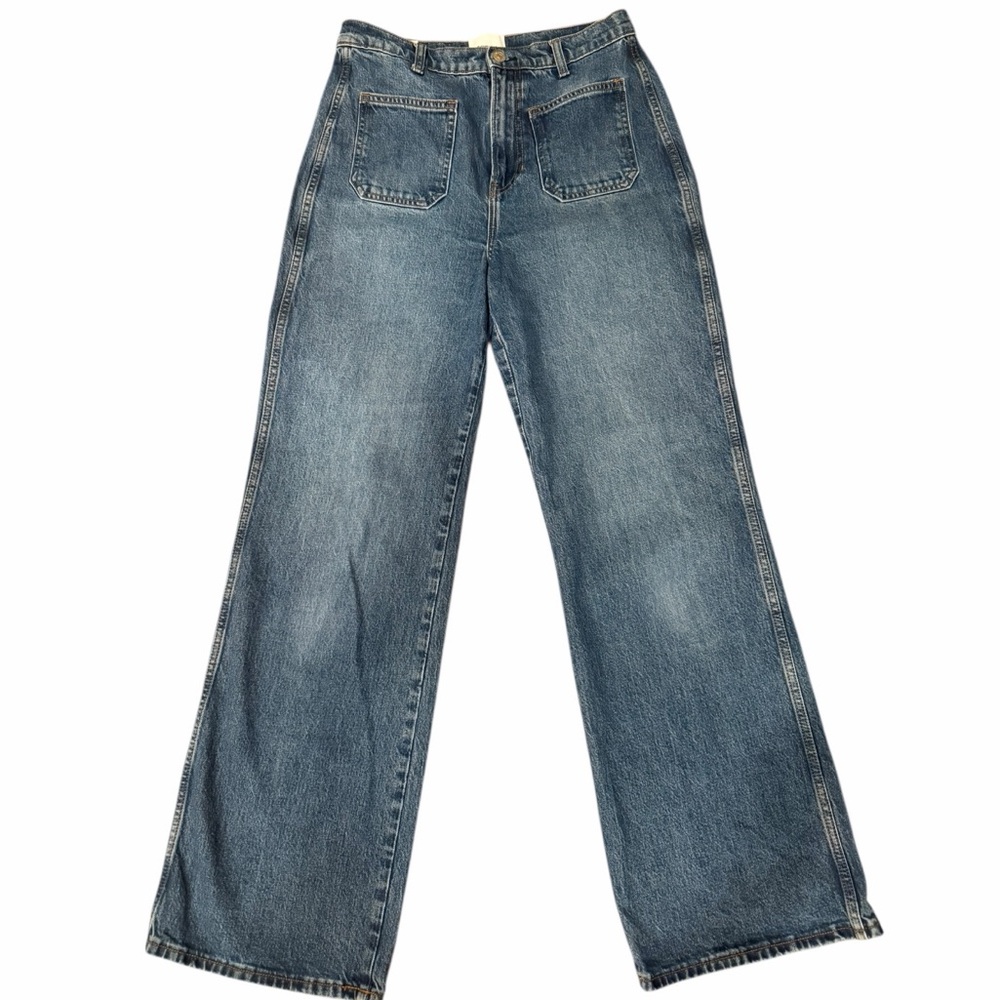 Reformation Alyssa High Rise Wide Leg Long Jeans, Size 29 - Picture 2 of 12